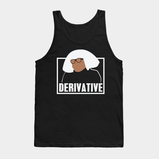 Lets be Frank, modern art is derivative unoriginal BS white Tank Top by Daribo